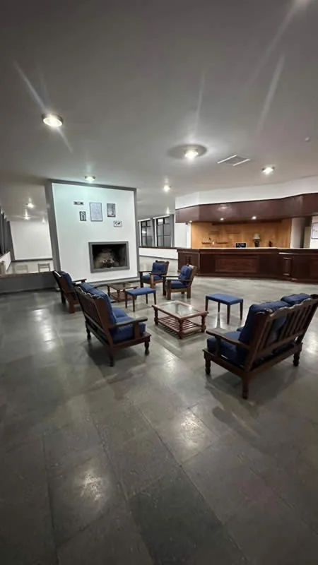 Hall y recepción del Hotel Araucano